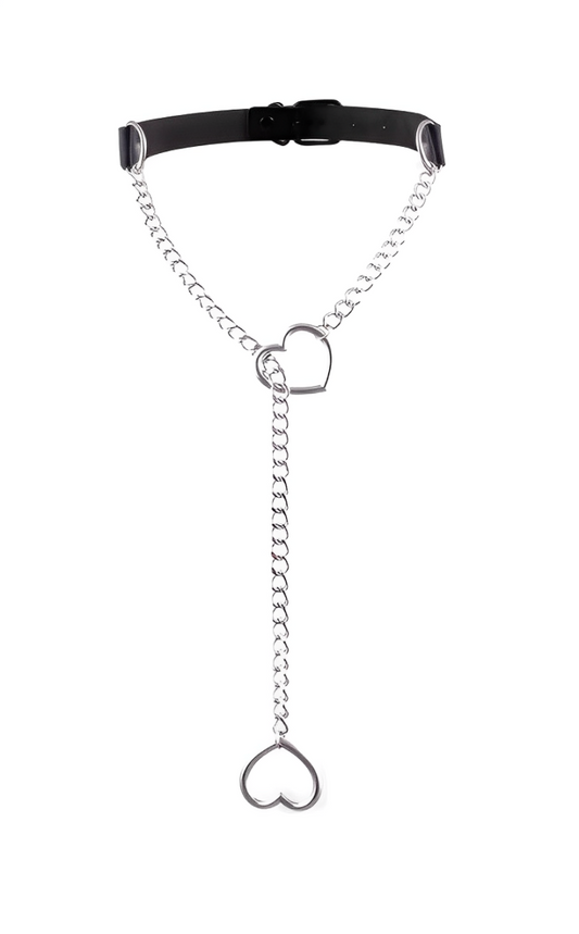 LoveChains™ - Leather Choker Collar