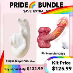 Realistic Finger Flapping Clitoris G Spot Vibrator