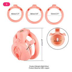 3D Pussy Chastity Cage