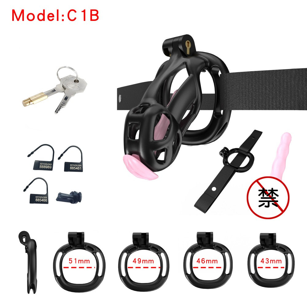 black A1 perforated resin cage set