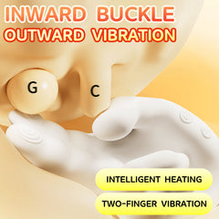 Realistic Finger Flapping Clitoris G Spot Vibrator