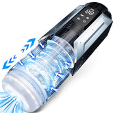 7 Sucking& Vibrating& Thrusting& Rotating Stroker