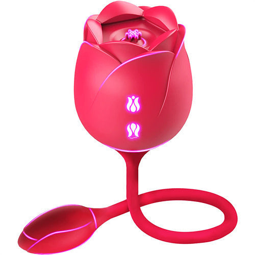 9 Licking & 9 Vibration Rose Toy Suzy