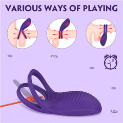 AMZING TOY_ Remote control Cock ring vibrator Trap-RCT