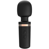 Quiet & Small AV Wand Vibrator Black