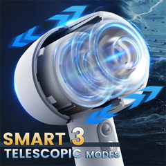 Automatic 3 Frequency Telescopic Handheld Male Stroker