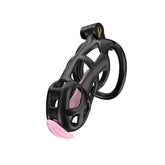 Black Cobra Standard Chastity Kit With Urethral