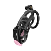 Black Cobra Maxi Chastity Kit With Urethral