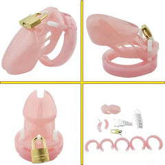 Closure (Small) | Firm Plastic Chastity Cage 2.75 Inches