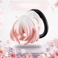 Cherry Blossom Anime ABS Chastity Cage with Five Rings