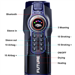 Leten Stroker 708III Automatic Sucking Piston Telescopic Male Stroker