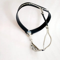 Steel Female Chastity Belt with Vaginal Plug SL25005