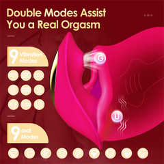 Wearable App Control Sucking Vibrator