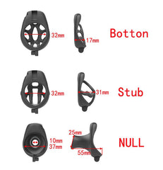 Null, Botton and Stub cage style measurement chart
