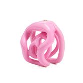 Pink BC.30 ultra-micro 3D-printed resin chastity cage