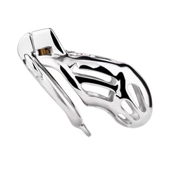 Larger Steel Cobra Chastity Cage