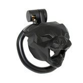 Black faceted Leopard King chastity lock