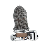 short breathable chainmail cage