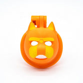 orange bulldog resin cage front