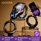 Electric Eel Stimulation Chastity Cage