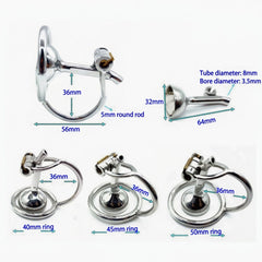 LKM-099 flip-style cage dimensions with 40mm 45mm and 50mm rings