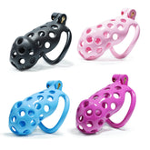 Hole Style Mamba Cock Cage with 4 Arc Rings