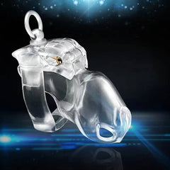 HT-V4 Cage with Binding Loop Ring Male Chastity Device