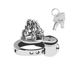 chain cage with concealed lock