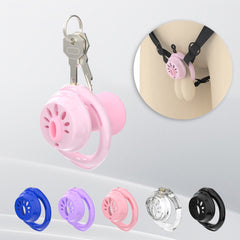 Mini Urine Nouth Flat Chastity Device
