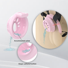 Mini Urine Nouth Flat Chastity Device