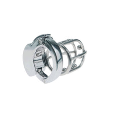 Rear view of ZC-077 cage and adjustable hinged base ring