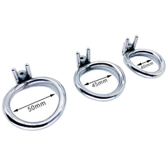 Permanent Micro Cobra Chastity Cage With Belt