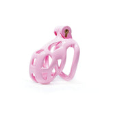 Nano | Pink Cobra Male Chastity Cage with 4 Rings