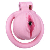 Super Realistic Clitoris Chastity Cage