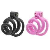 Coiled Snake Resin Chastity Cage