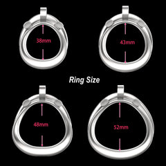Nub Stainless Steel Python V7.0 Chastity Device