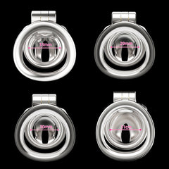 Small Stainless Steel Python V7.0 Chastity Device