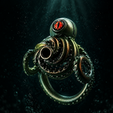 Cthulhu Eye Tentacle Resin Chastity Cage