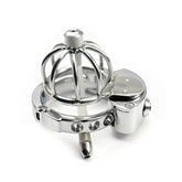 ZC-208/209 adjustable urethral stainless steel chastity cage