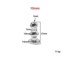 Short Hollow Men's Sounding Rod | Urethral Dilator for Safe Play