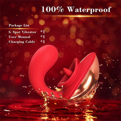 10 Licking Vibrating G spot vibrator