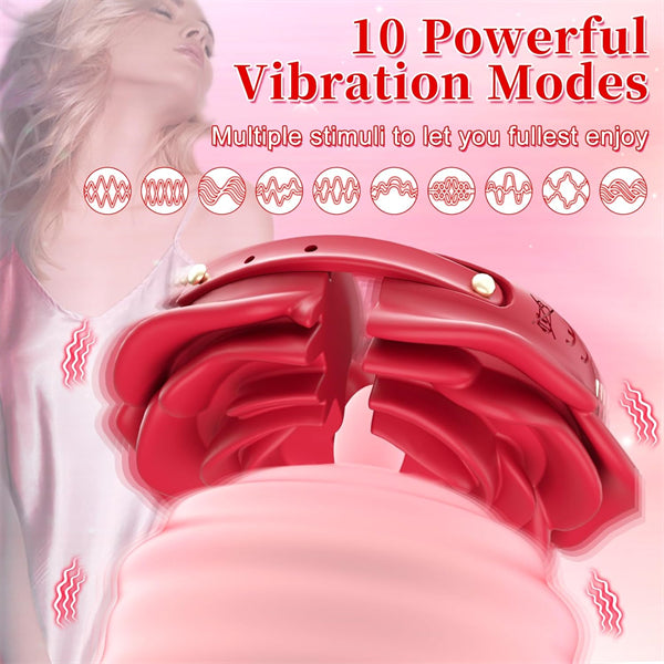 10 Vibrating Nipple Clamps Vibrator