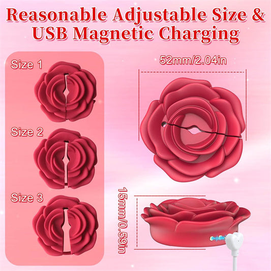 10 Vibrating Nipple Clamps Vibrator