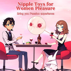 10 Vibrating Nipple Clamps Vibrator