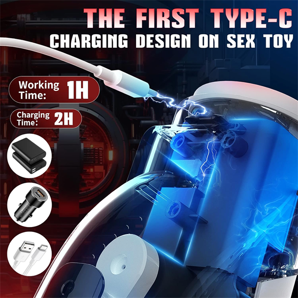 10 Vibrating & 8 Thrusting & LCD Display 3D Male Stroker