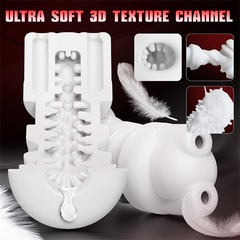 10 Vibrating & 8 Thrusting & LCD Display 3D Male Stroker