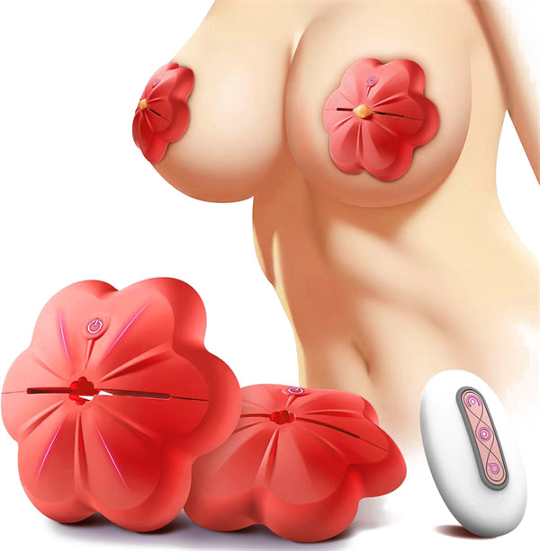 10 Vibration Flower Nipple Vibrator