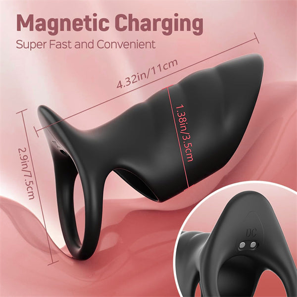 10 Vibrations Penis Extender Cock Ring
