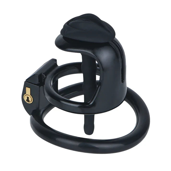 Semi-Open ABS Resin Chastity Cage with Catheter Option – LK-069