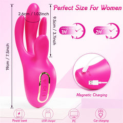 10 Flapping & Vibration Stimulation G Spot Vibrator